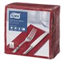 Tork Soft Dinner Napkin Advanced 3-ply Bordeaux 39x39cm 1/8-fold -Horecavoordeel.com-