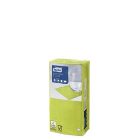 Tork Cocktail Napkin Advanced 2-ply Lime 24x24cm ¼-fold -Horecavoordeel.com-