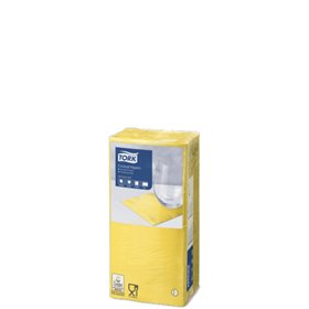 Tork Cocktail Napkin Advanced 2-ply Yellow 24x24cm ¼-fold -Horecavoordeel.com-