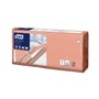 Tork Soft Lunchservet Advanced 3-laags Perzik 33x33cm ¼-vouw -Horecavoordeel.com-