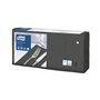 Tork Soft Lunchservet Advanced 3-laags Zwart 33x33cm 1/8-vouw -Horecavoordeel.com-