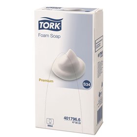 Tork Schuimzeep Luxury Roze Geparfumeerd 800ml per Flacon - Systeem S34 -Horecavoordeel.com-