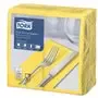 Tork Soft Dinnerservet 3-laags Geel 39x39cm 1/8-vouw -Horecavoordeel.com-
