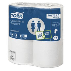 Tork Traditional Toilet Paper 2-ply 24,8mtr - 9,6cm -Horecavoordeel.com-