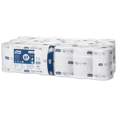 Tork Hulsloos Mid-size Toiletpapier Advanced 2-laags Wit 103,5 Meter - 9,3cm - Systeem T7 -Horecavoordeel.com-