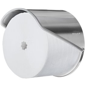 Tork Hulsloos Mid-size Toiletpapier Dispenser RVS 14x14x12cm - Systeem T7 -Horecavoordeel.com-