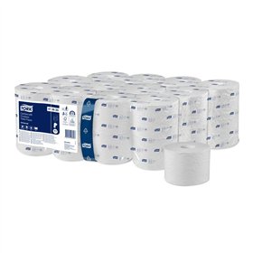 Tork Hulsloos Mid-size Toiletpapier Universal 1-laags Wit 149.5 Meter - 9,3cm - Systeem T7 -Horecavoordeel.com-