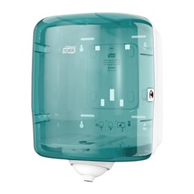 Tork Reflex Sheet-by-Sheet Centerfeed Dispenser Turquoise Plastic Performance-Line -Horecavoordeel.com-