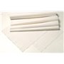 Tork Damask Paper Napperon Universal 1-ply White 80x80cm -Horecavoordeel.com-