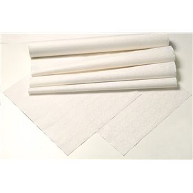 Tork Damask Paper Napperon Universal 1-ply White 80x80cm -Horecavoordeel.com-