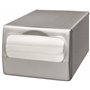 Tork Superfold Napkin Dispenser Counter Gray Metal -Horecavoordeel.com-