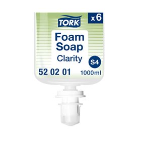 Tork Pure FoamHand Soap without Dye 1 Liter per Bottle