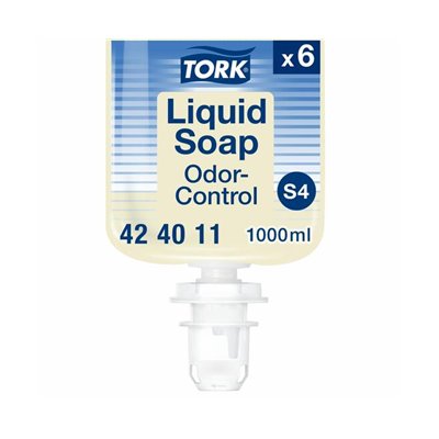 Tork Odor Neutralizing Liquid Hand Soap Transparent 1 Liter per Bottle