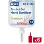 Tork Alcohol Gel voor Handdesinfectie Transparant 1 Liter Flacon - Systeem S1