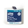 Tork Wiping Plus Rol Poetspapier 2-laags Wit 510 Meter - 23,5cm - Systeem W1