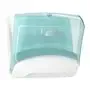 Tork Folded Cleaning Cloth Dispenser White-Turquoise Metal-Plastic Performance-Line
