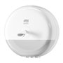 Tork SmartOne Mini Toilet Paper Dispenser White Plastic Elevation-Line