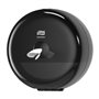 Tork SmartOne Mini Toilet Paper Dispenser Black Plastic Elevation-Line