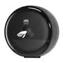 Tork SmartOne Mini Toilet Paper Dispenser Black Plastic Elevation-Line