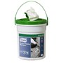 Tork Surface Cleaning Damp Cloths 1-ply White 16mtr-27cm