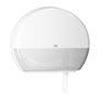 Tork Jumbo Toilet Paper Dispenser White Plastic Elevation-Line