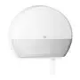 Tork Jumbo Toilet Paper Dispenser White Plastic Elevation-Line
