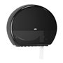 Tork Jumbo Toilet Paper Dispenser Black Plastic Elevation-Line