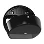 Tork Mini Jumbo Toilet Paper Dispenser Black Plastic Elevation-Line