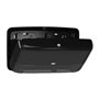 Tork Twin Mini Jumbo Toilet Paper Dispenser Black Plastic Elevation-Line