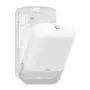 Tork Folded Toilet Paper Dispenser White Plastic Elevation-Line