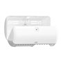 Tork Traditional Toilet Paper Dispenser White Plastic Elevation-Line