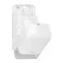 Tork Twin Mid-size Toilet Paper Dispenser White Plastic Elevation-Line