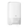 Tork Twin Mid-size Toilet Paper Dispenser White Plastic Elevation-Line