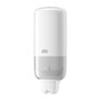 Tork Liquid and Spray Soap Dispenser White Plastic Elevation-Line