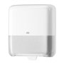 Tork Matic Towel Roll Dispenser White Plastic Elevation-Line