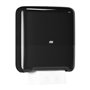 Tork Matic Towel Roll Dispenser Black Plastic Elevation-Line