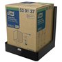 Tork Boxed Combi Rol Poetspapier Dispenser Zwart Kunststof Performance-Line - Systeem W3