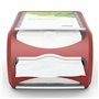 Tork Xpressnap Counter Napkin Dispenser Red Plastic Signature Line