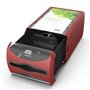 Tork Xpressnap Counter Napkin Dispenser Red Plastic Signature Line