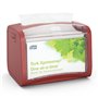 Tork Xpressnap Tabletop Napkin Dispenser Red Plastic Signature Line