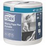 Tork Wiping Plus Portable Centerfeed Cleaning Paper Advanced 2-ply White 80.7mtr - 22.3cm