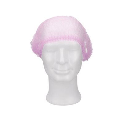 CMT Haarnet - Clip Cap PP Non Woven Roze Maat M 50cm -Horecavoordeel.com-