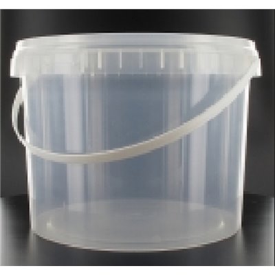 Looking for Sealable Buckets Transparent 5 Liter with Plastic