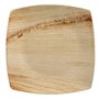 Plates Palm Leaf "Pure" 15 x 15cm Nature "QUADRATO"