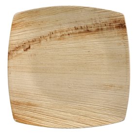 Borden Palmblad "Pure" 15 x 15cm Natuur "QUADRATO"