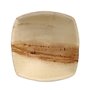 Bowls Palm Leaf "Pure" 200cc H 4 x 14 x 14cm Nature "QUADRATO"