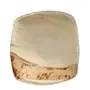 Bowls Palm Leaf "Pure" 350cc H 4.5 x 17 x 17cm Nature "QUADRATO"