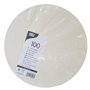 Cake Borders Cardboard Round Ø 24cm White With Smooth Edge