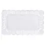 Cake borders "Square" 30 x 18cm White