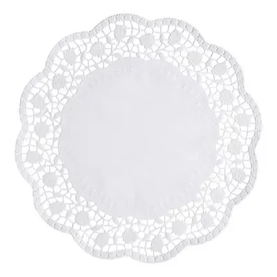 Taartranden Papier Rond Ø 32cm Wit